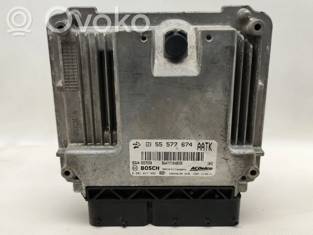 Engine control unit/module   E2355577674,0281017452,1039546100,2127905,55575350