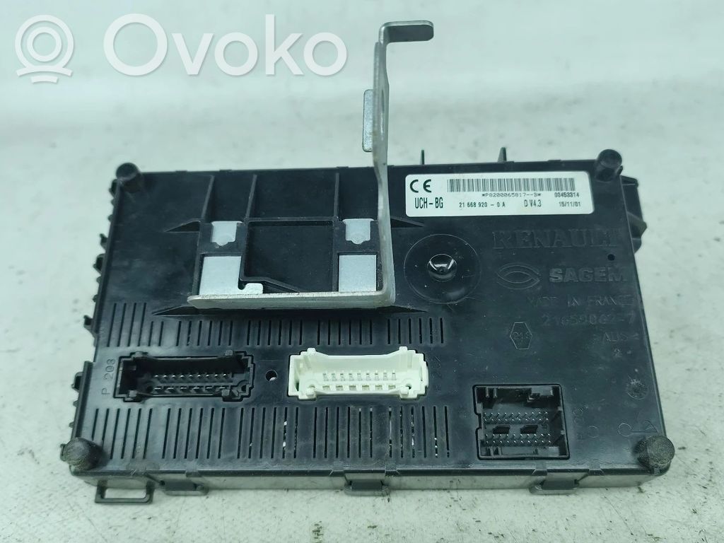 Renault Clio II Jednostka sterowania SAM 