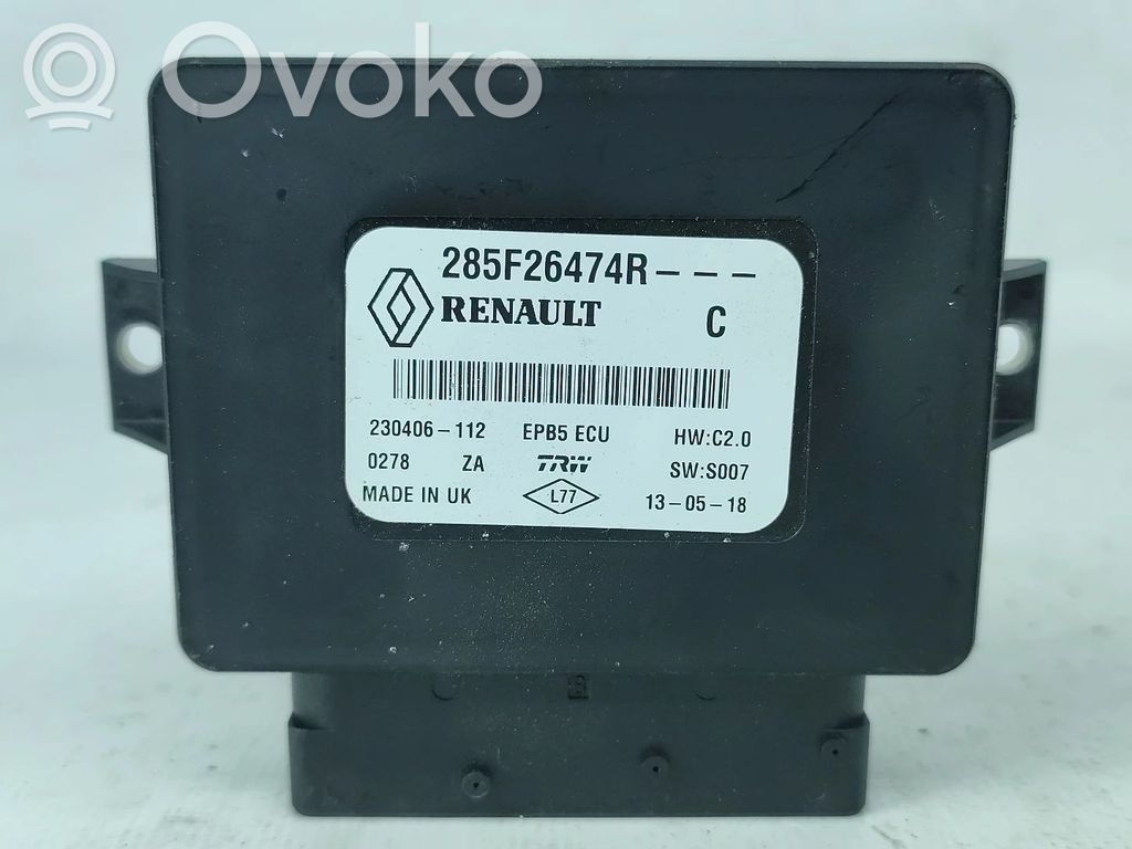 Sonstige Steuergeräte / Module   285F26474R,230406112