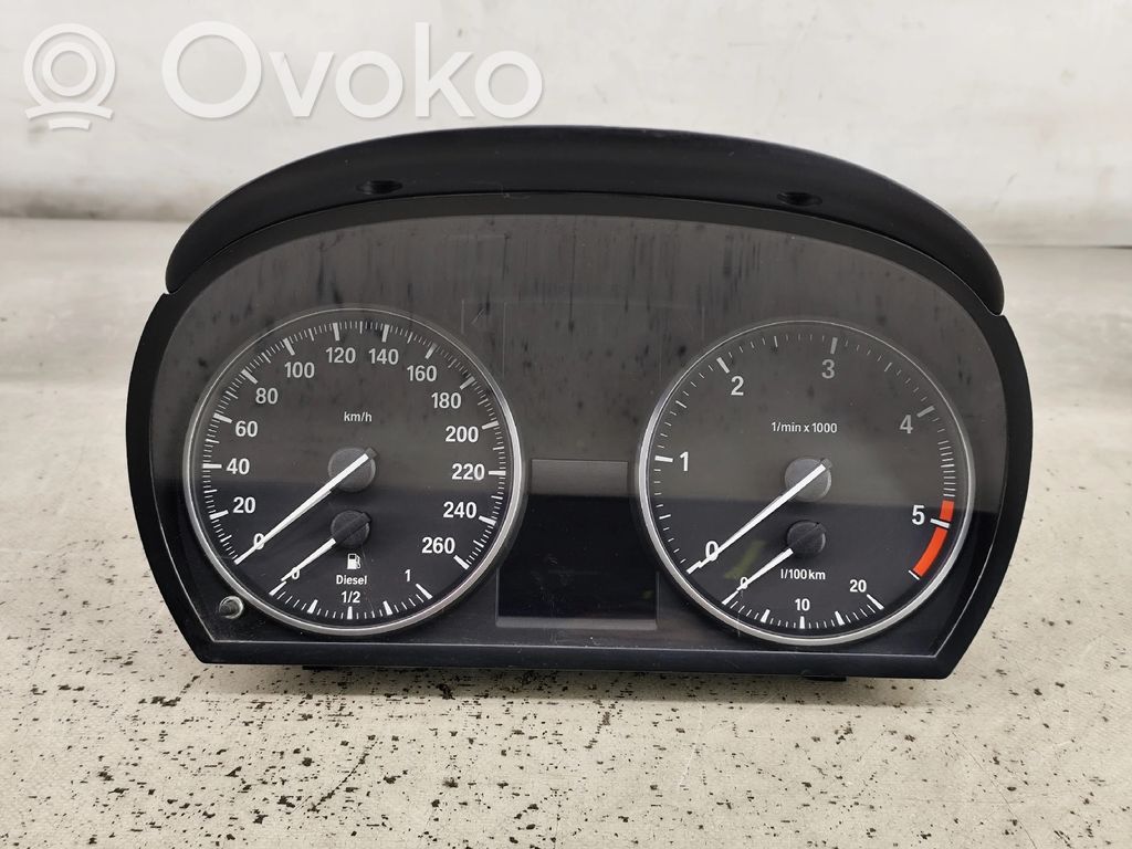BMW 3 E90 E91 Vitezometru (grup de instrumente)