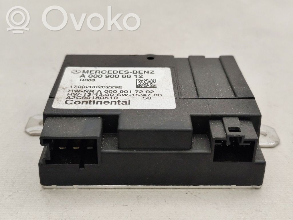 Alte unități/module de control   A0009006612