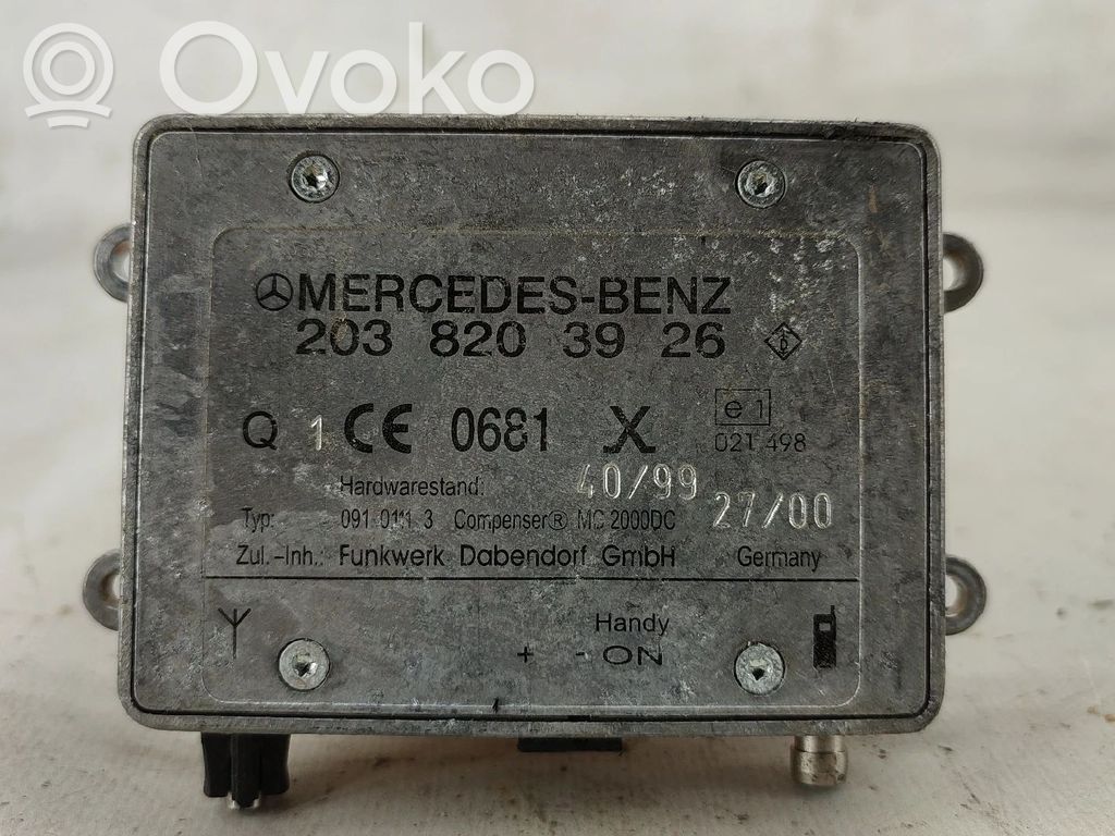 Centralina/modulo del motore   2038203926,AMPLIFICADORANTENA