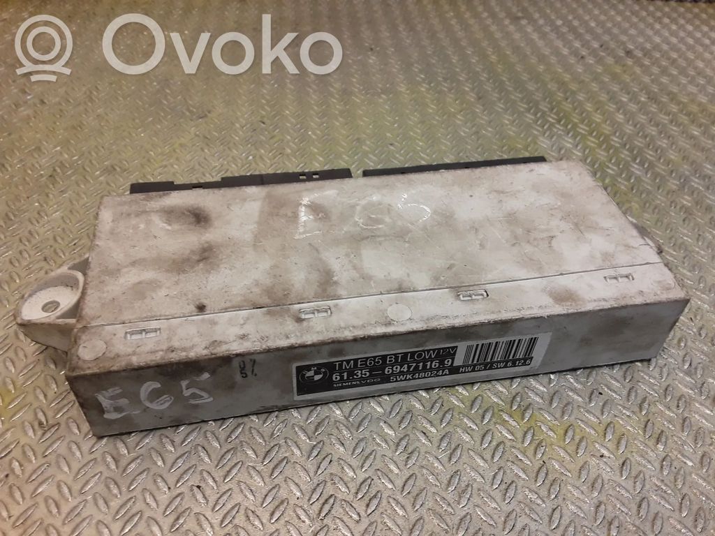 BMW 7 E65 E66 Unidad de control/módulo de la puerta 