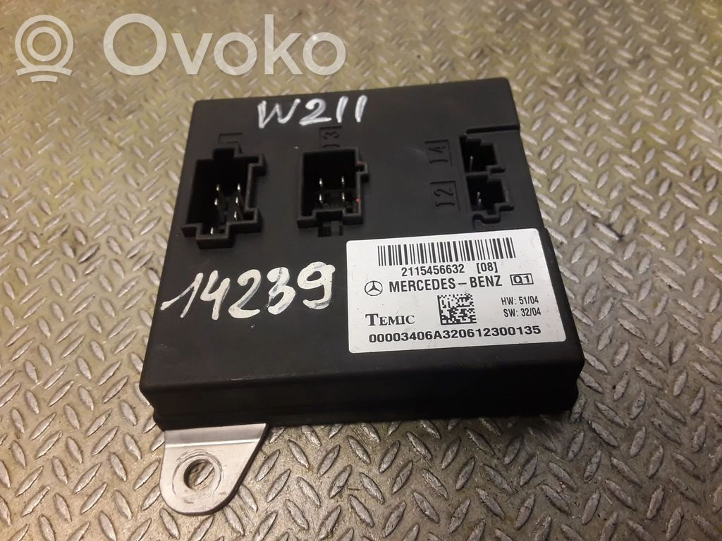 Mercedes-Benz E W211 Central body control module 