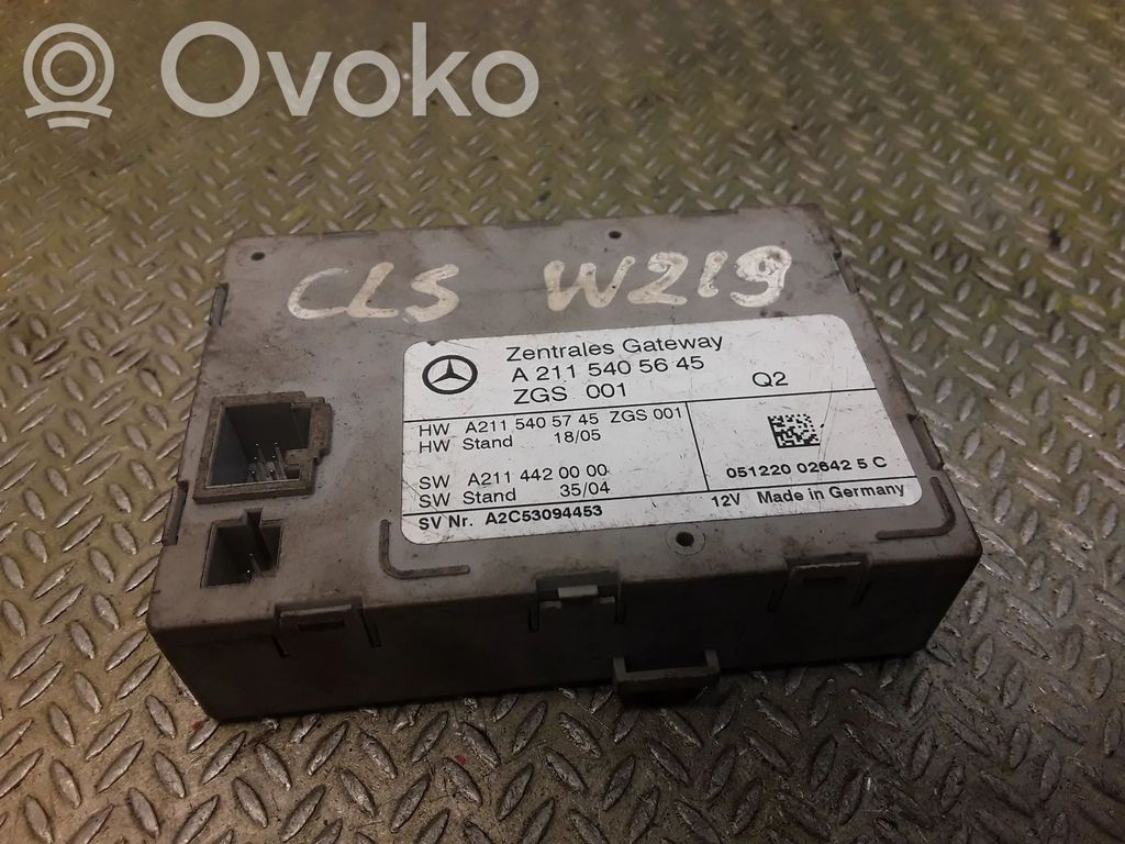 Módulo de control Gateway   A2115405645,2115405645
