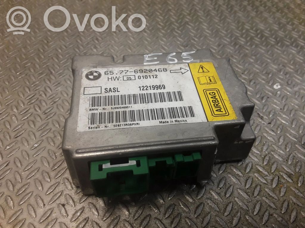 Module de contrôle airbag   6920468