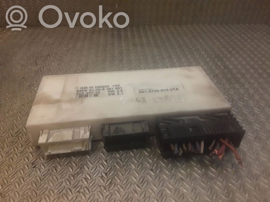 BMW 7 E38 Unidad de control/módulo de carrocería central 