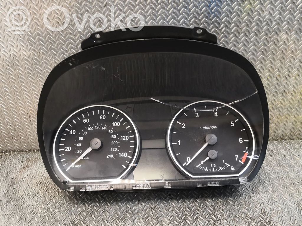 BMW 1 E81 E87 Speedometer (instrument cluster) 