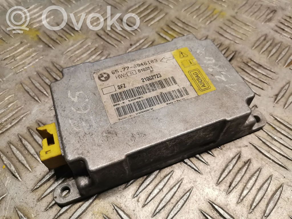 Unidad de control/módulo del Airbag   6946103
