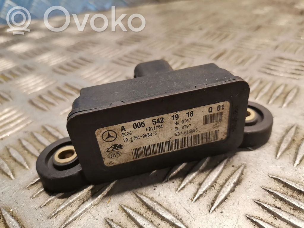 Mercedes-Benz C W204 Yaw turn rate sensor 