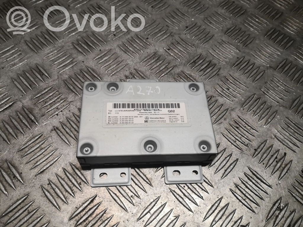 Mercedes-Benz E A207 Moduł / Sterownik GPS 