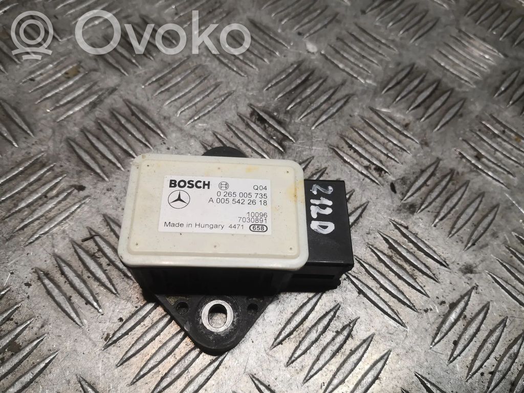 Mercedes-Benz E W212 Yaw turn rate sensor 
