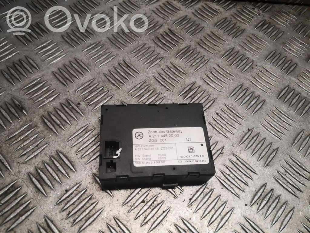 Mercedes-Benz E W211 Module de passerelle 