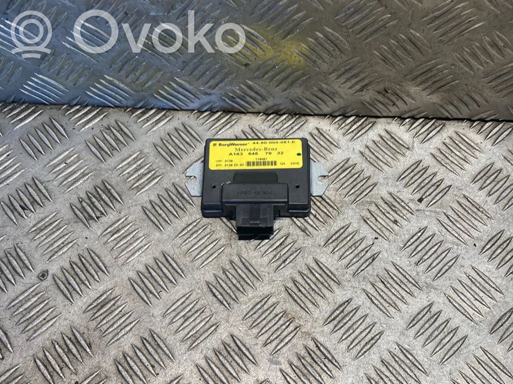 Mercedes-Benz ML W163 Sterownik / Moduł skrzyni biegów 