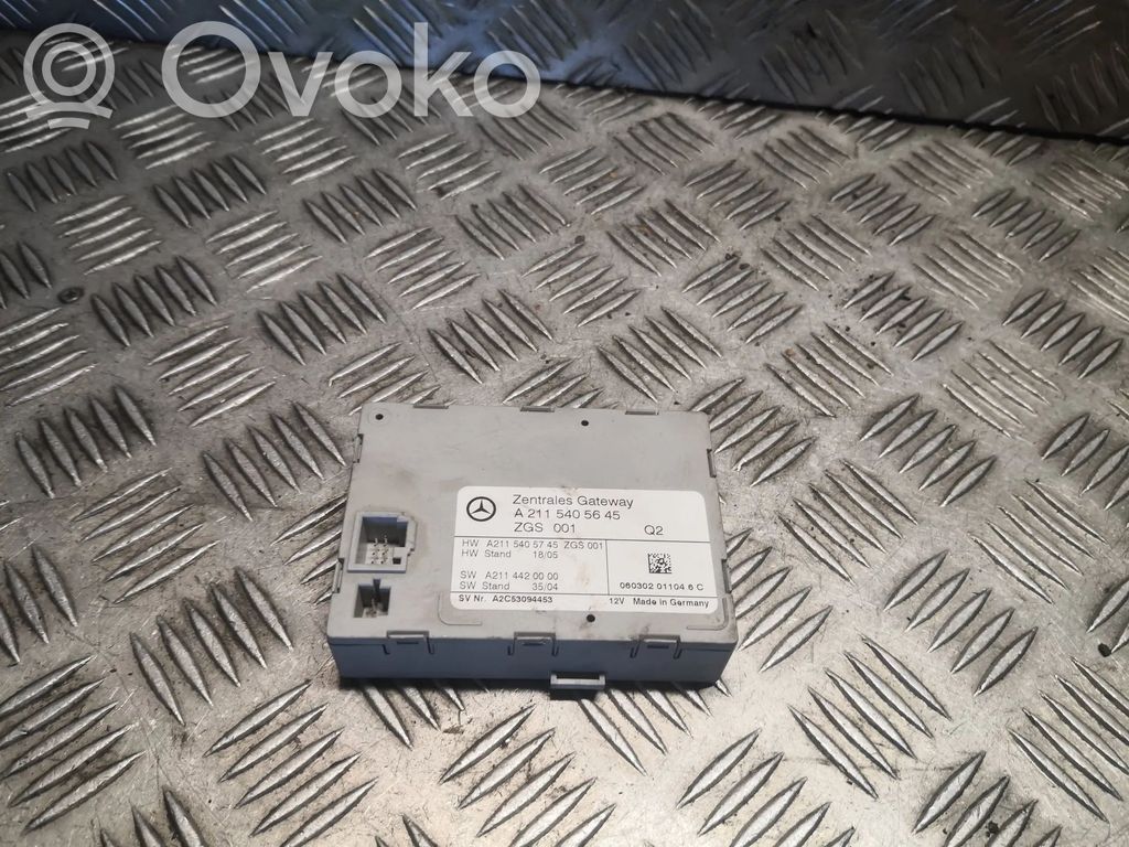 Mercedes-Benz E W211 Module de passerelle 