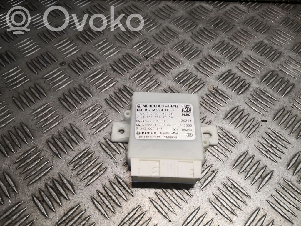Mercedes-Benz E C207 W207 Sterownik / Moduł parkowania PDC 