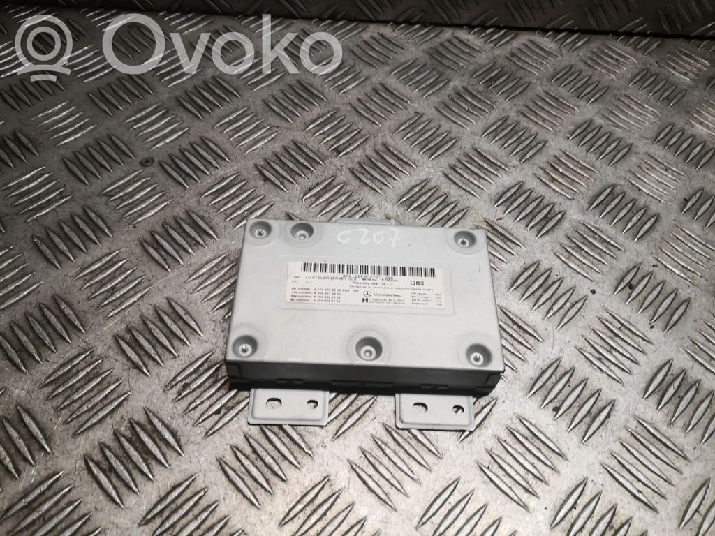 Mercedes-Benz E C207 W207 Moduł / Sterownik GPS 