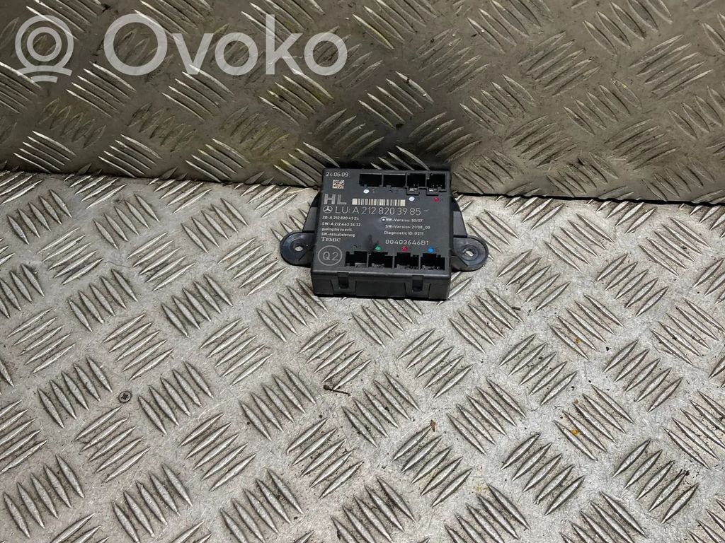 Mercedes-Benz E W212 Door control unit/module 