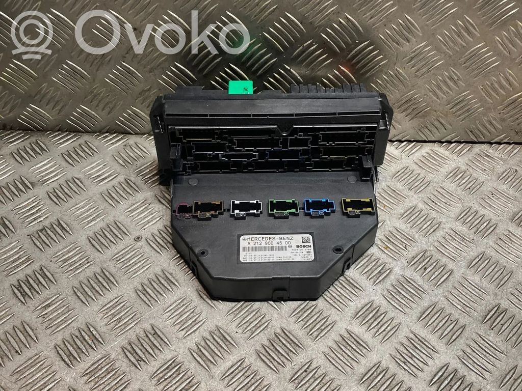 Mercedes-Benz E W212 Juego de caja de fusibles 