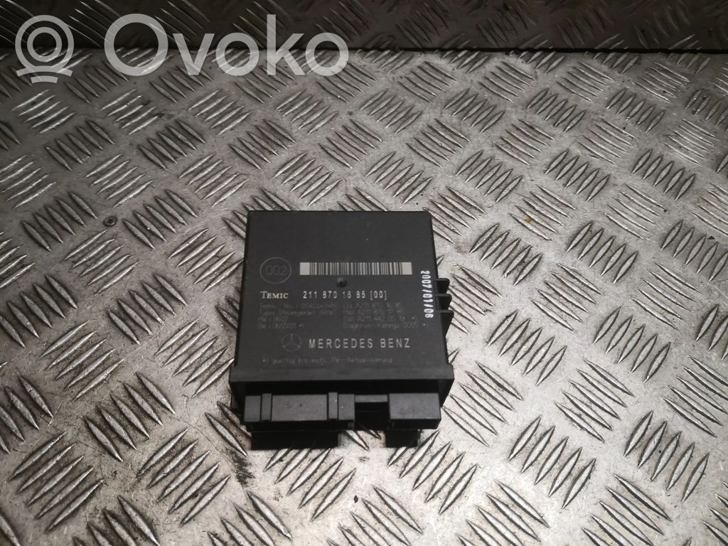Mercedes-Benz E W211 Tailgate/trunk control unit/module 