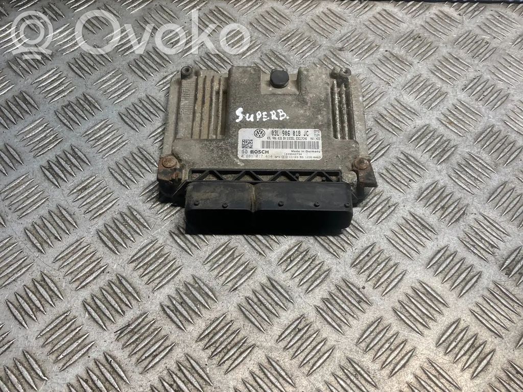Skoda Superb B6 (3T) Engine control unit/module 
