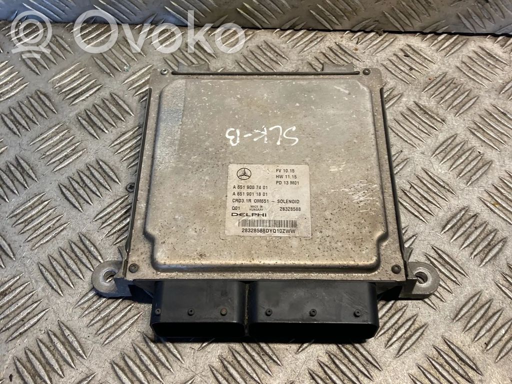 Mercedes-Benz SLK R172 Engine control unit/module 