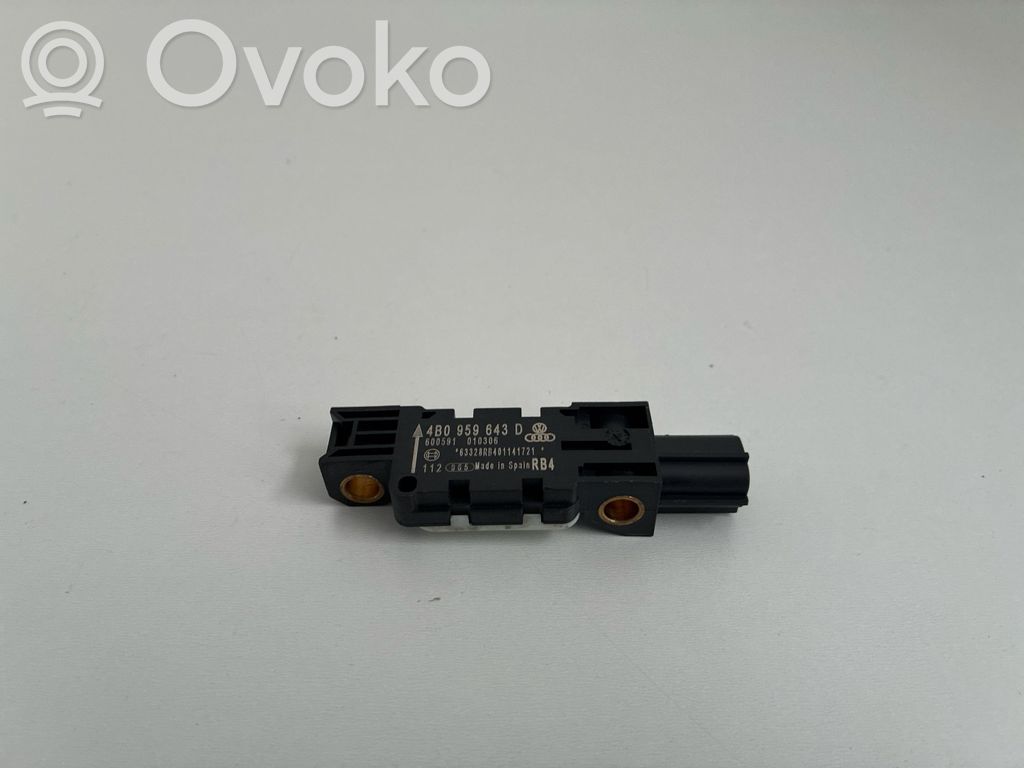 Audi A3 S3 8P Airbag deployment crash/impact sensor 