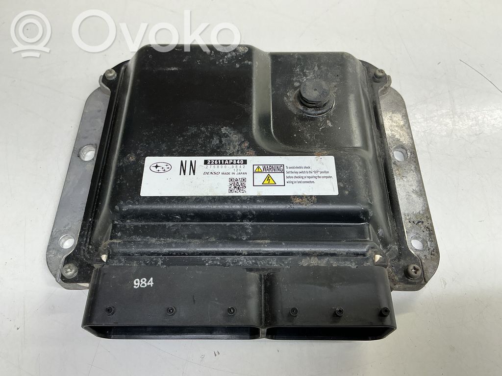Engine control unit/module   22611AP840,2758009842