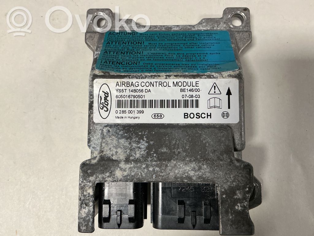 Ford Ka Turvatyynyn ohjainlaite/moduuli 