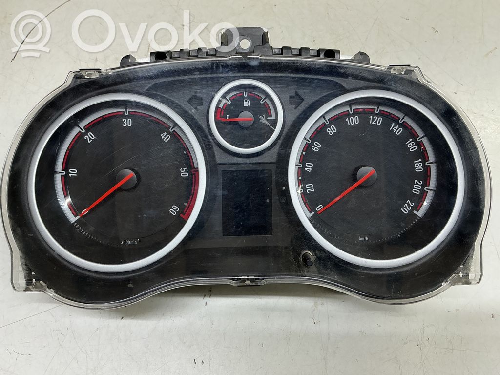 Opel Corsa D Tachimetro (quadro strumenti) 