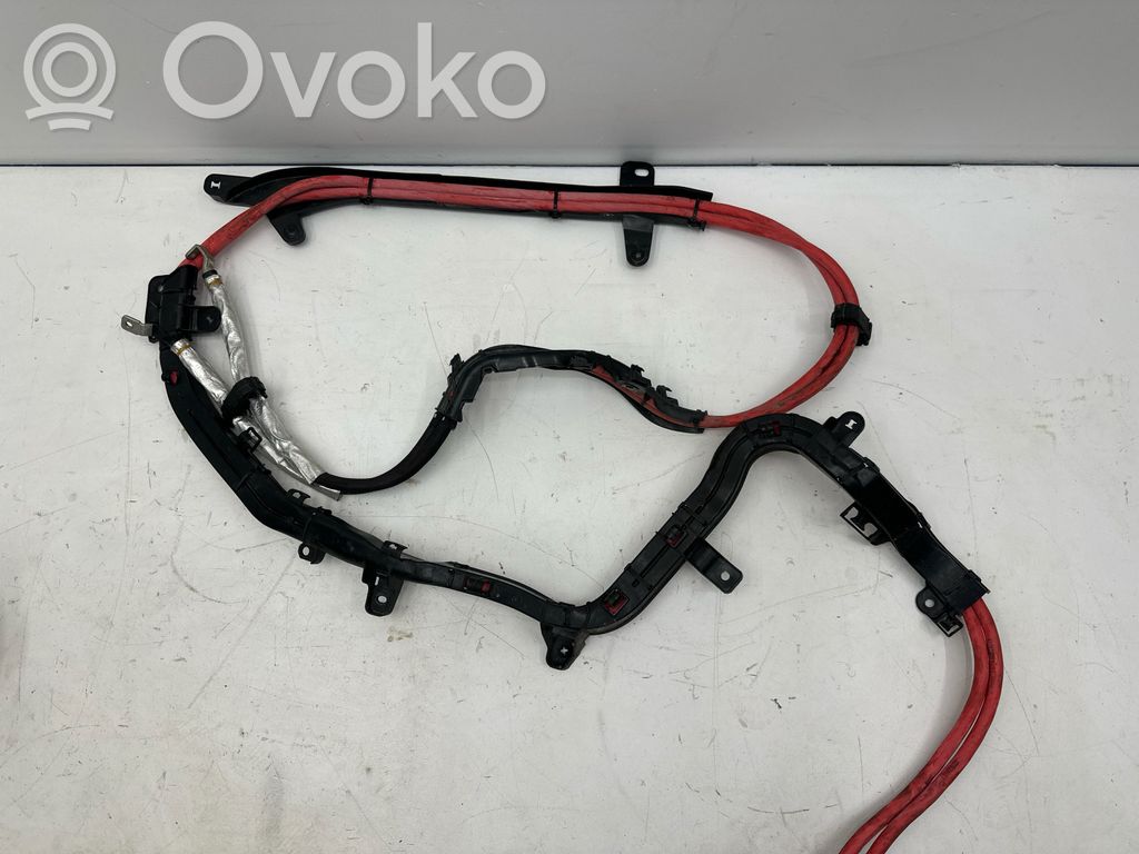 BMW 4 G22 G23 G24 G26 Plus / Klema / Przewód akumulatora 