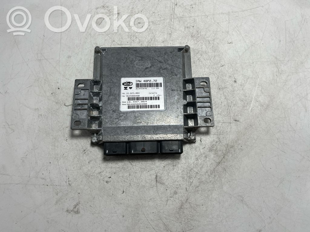 Engine control unit/module   9645989480,16623004,9648568480,IAW48P272
