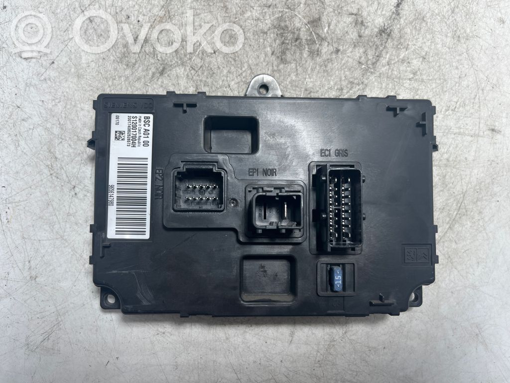 Módulo de confort/conveniencia   9656147980,BSCA0100,S120017004H
