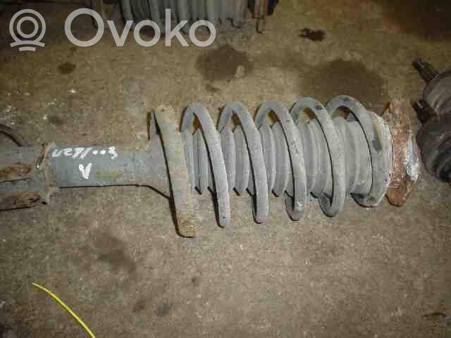 Front shock absorber with coil spring