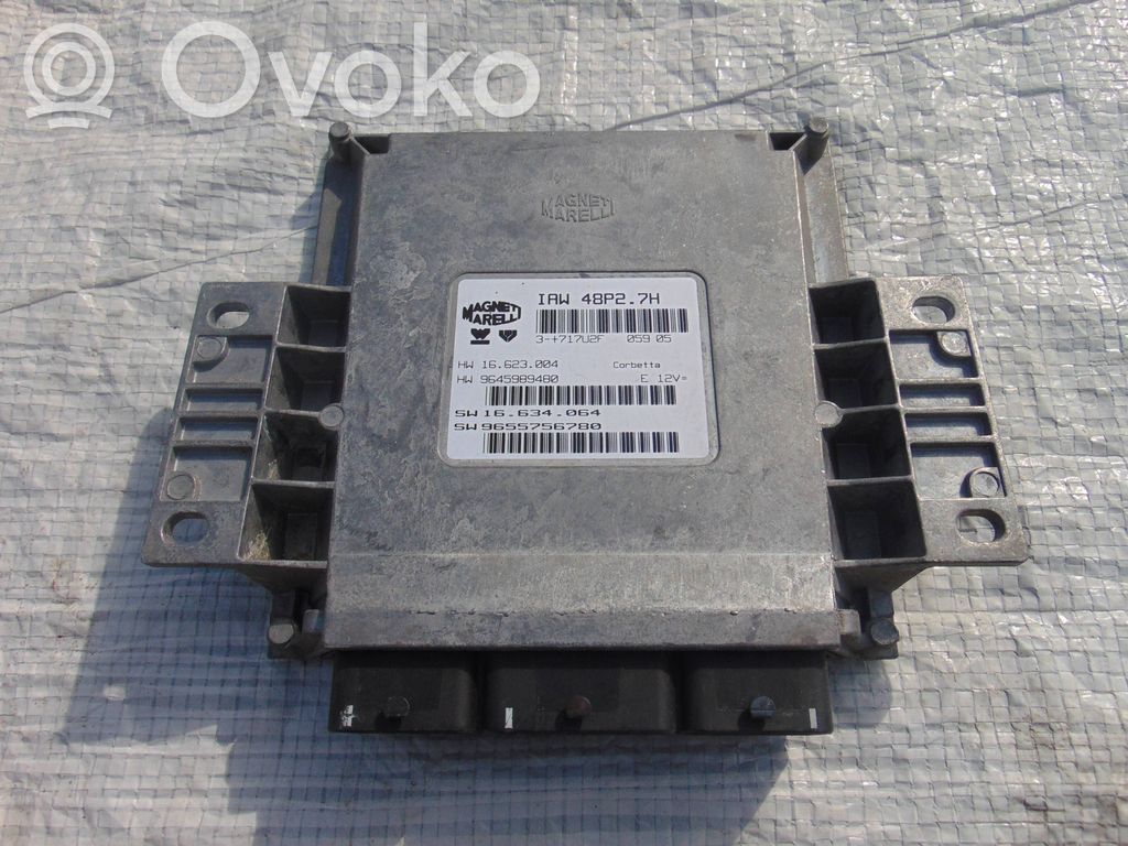 Citroen C2 Engine control unit/module 