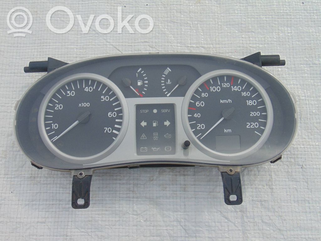 Renault Clio II Speedometer (instrument cluster) 