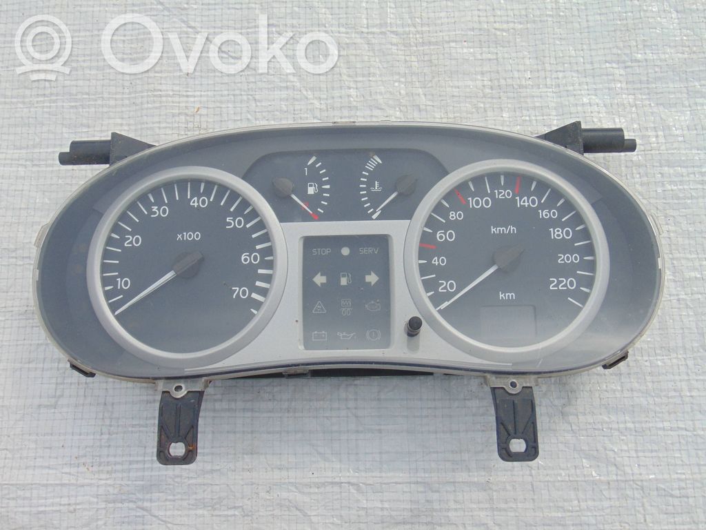 Renault Clio II Speedometer (instrument cluster) 