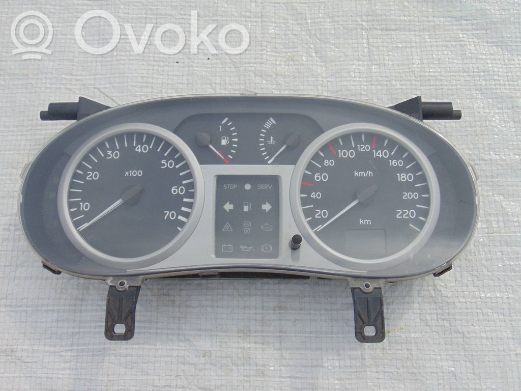 Renault Clio II Speedometer (instrument cluster) 