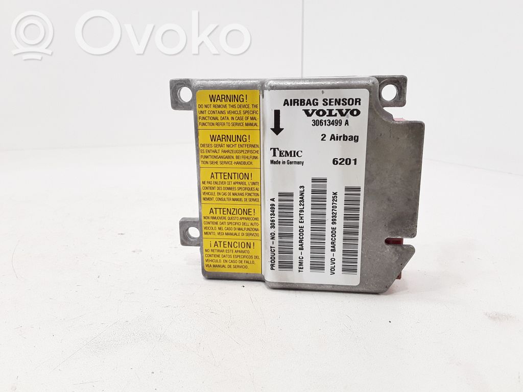 Volvo S40, V40 Airbag control unit/module 
