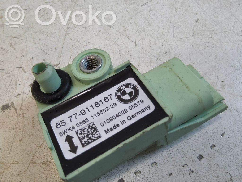Sensor impacto/accidente para activar Airbag   65779118167