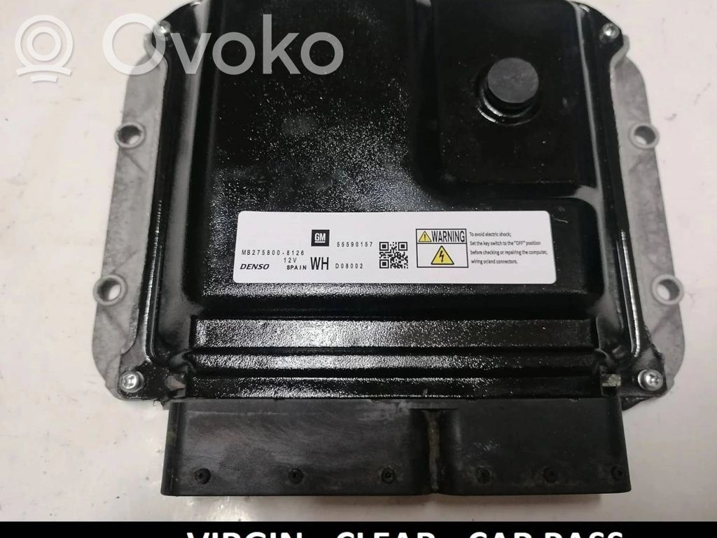 Opel Zafira B Engine control unit/module 
