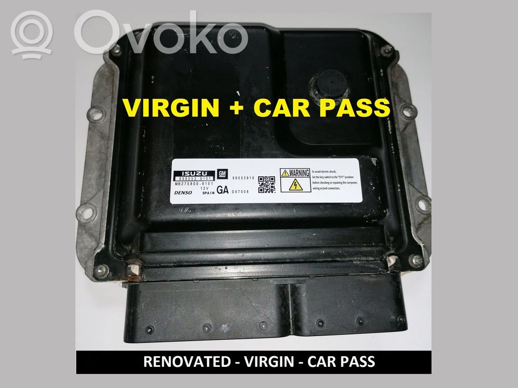 Opel Zafira B Engine control unit/module 