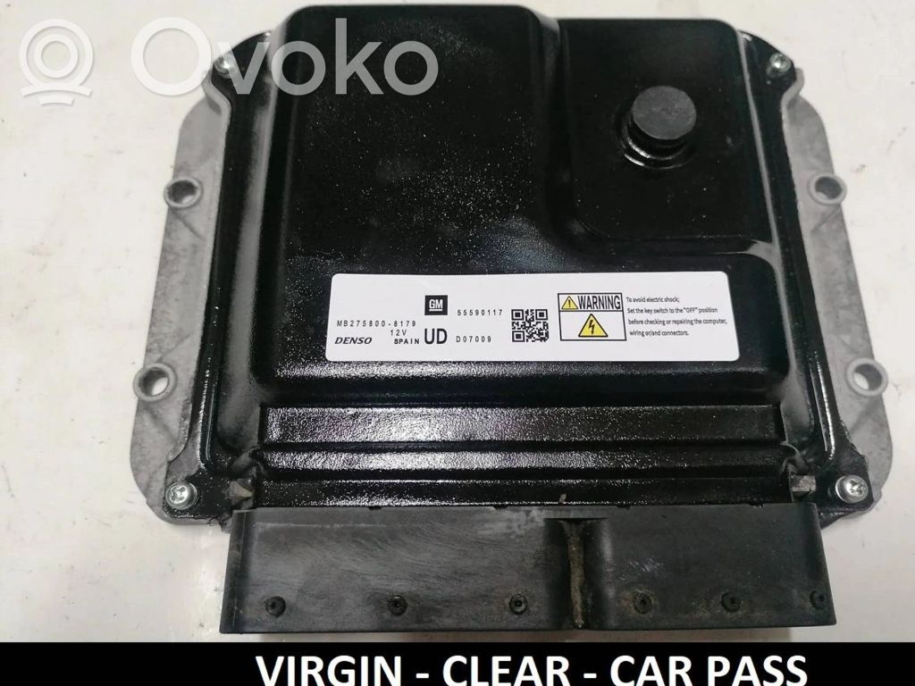 Engine control unit/module ECU   55590117,MB2758008179