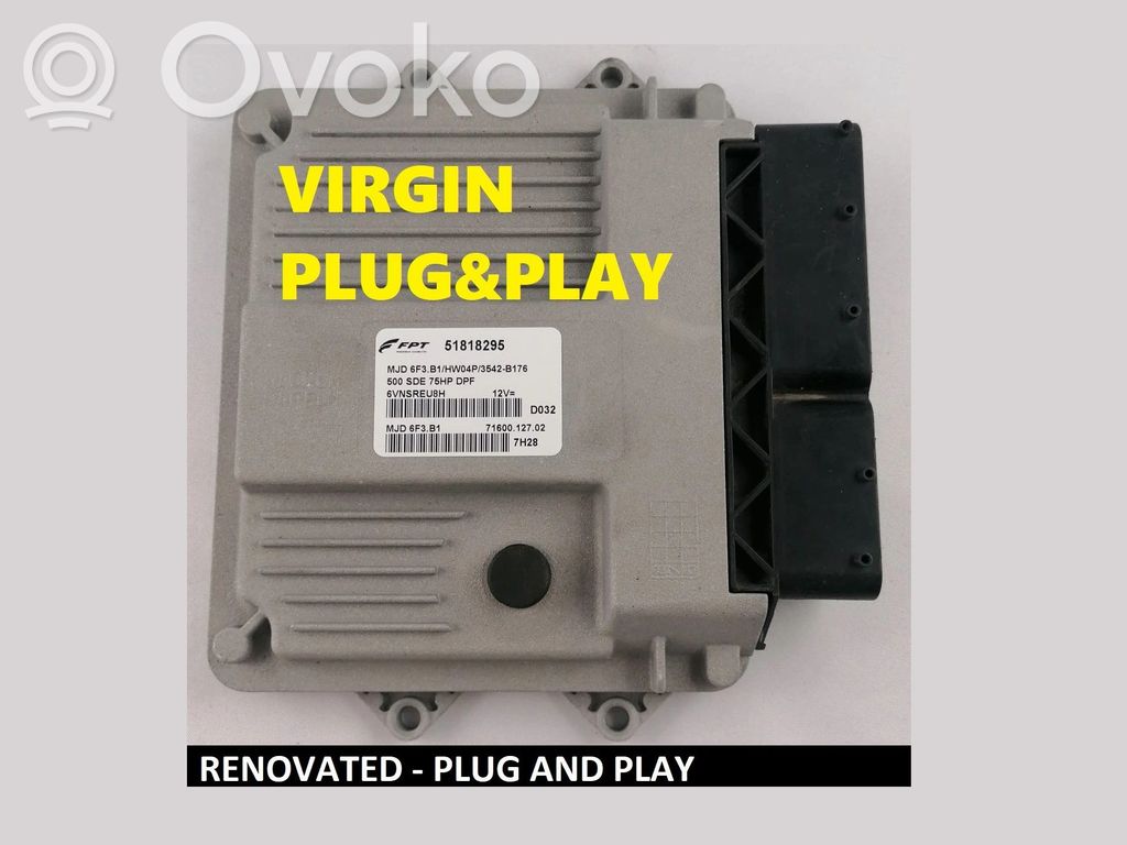 Fiat 500 Engine control unit/module 