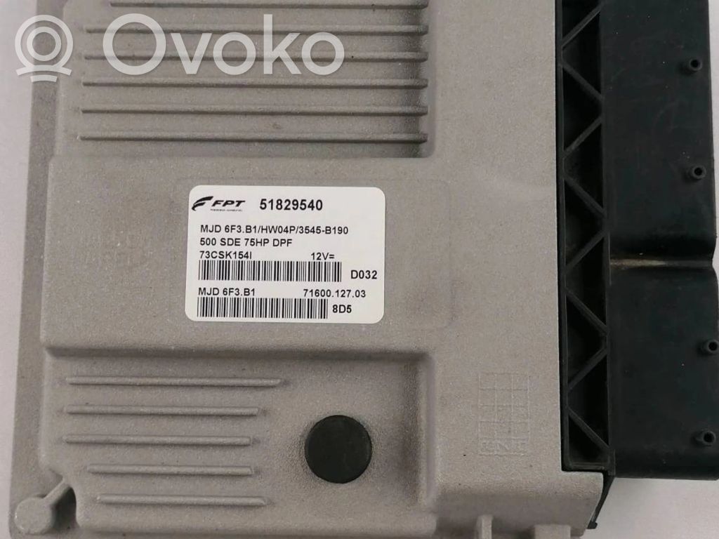Fiat 500 Engine control unit/module 