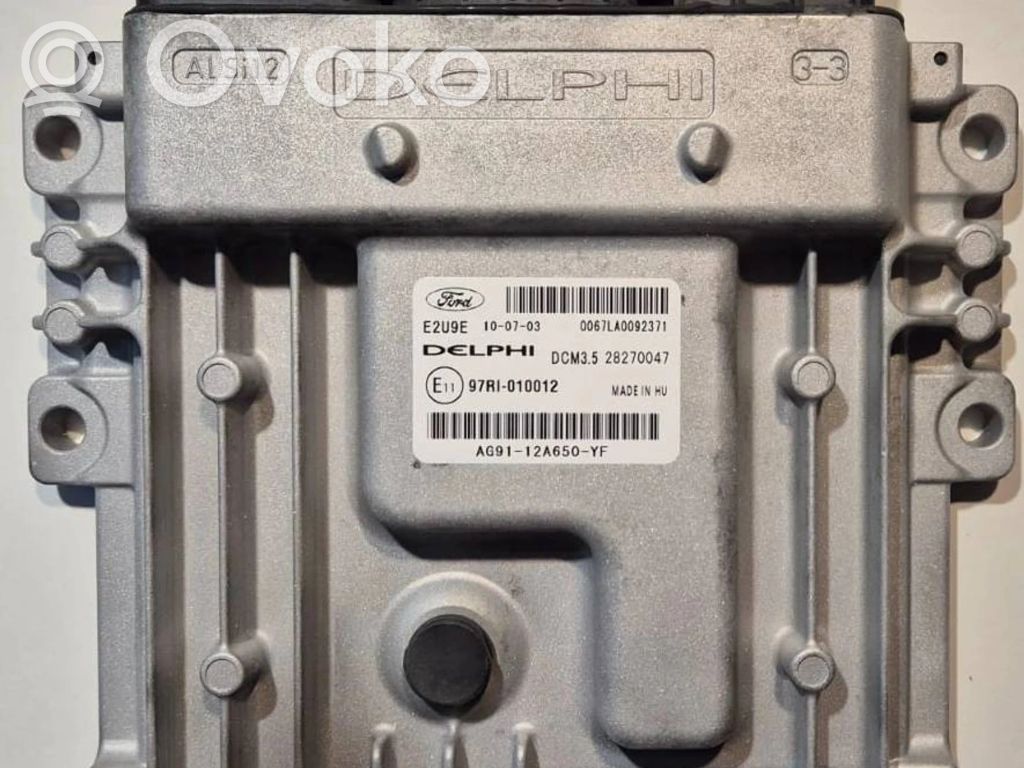 Engine control unit/module ECU   AG9112A650YF,97RI010012,0067LA0092371,2270047