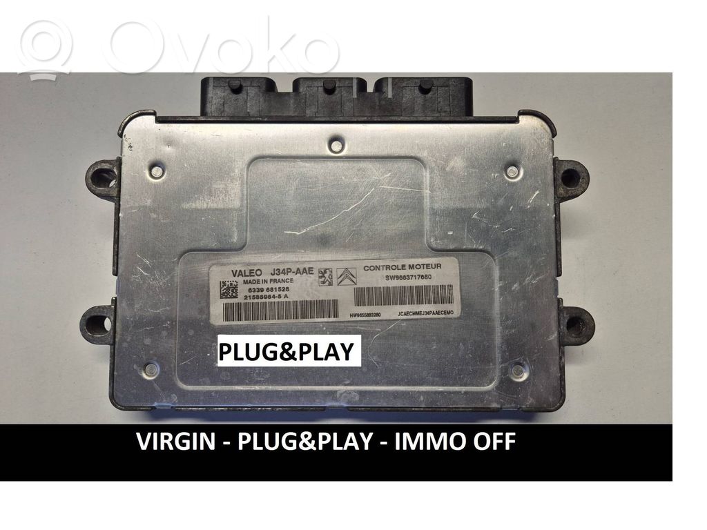 Peugeot 206 Engine control unit/module 