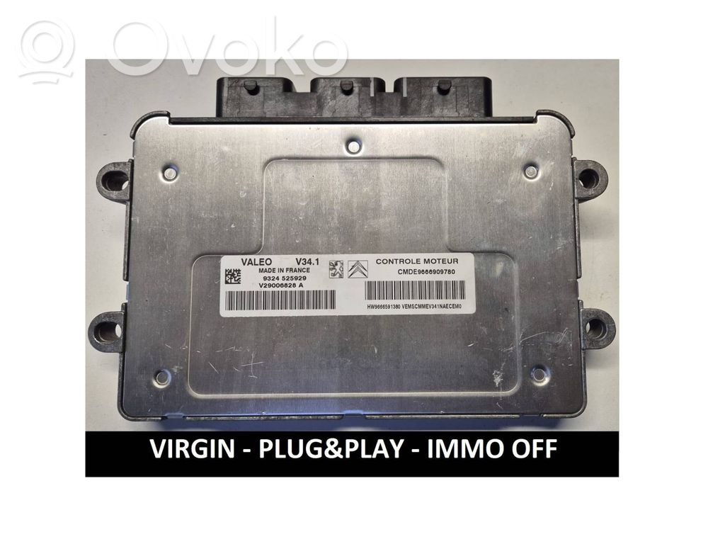Peugeot 207 Engine control unit/module 