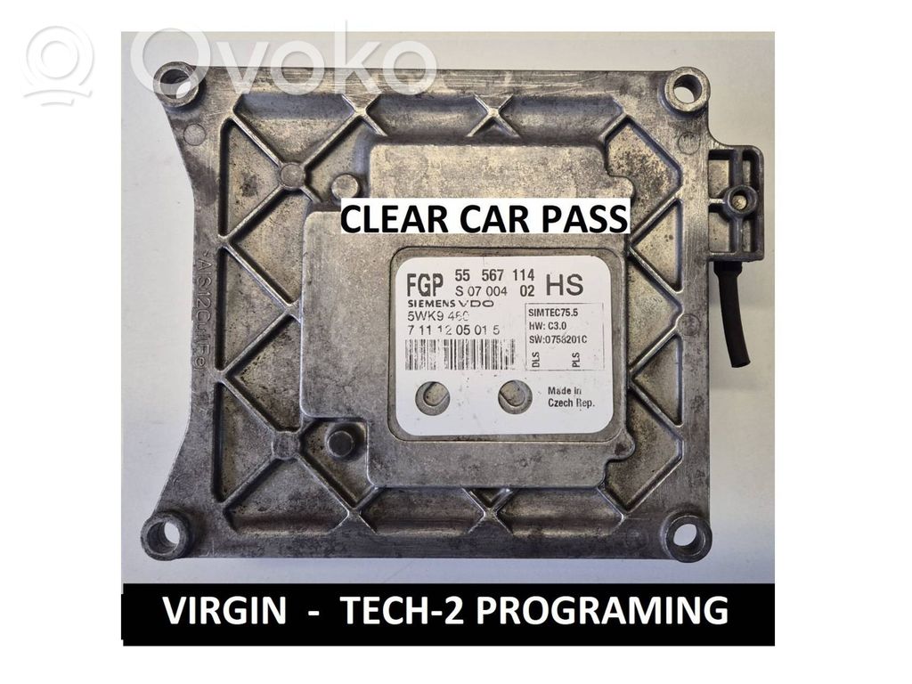Opel Astra H Engine control unit/module ECU 