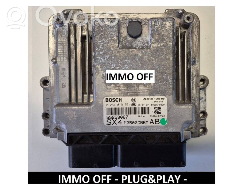 Engine control unit/module   55259067,0281019351,M0500CBBM
